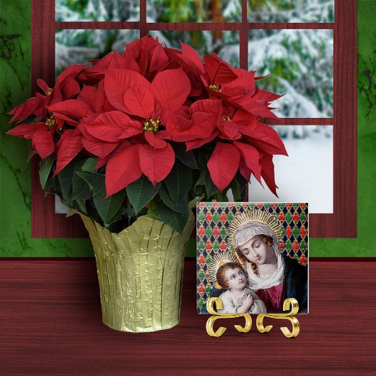 Madonna en Child (DPT 001) Tegeltje