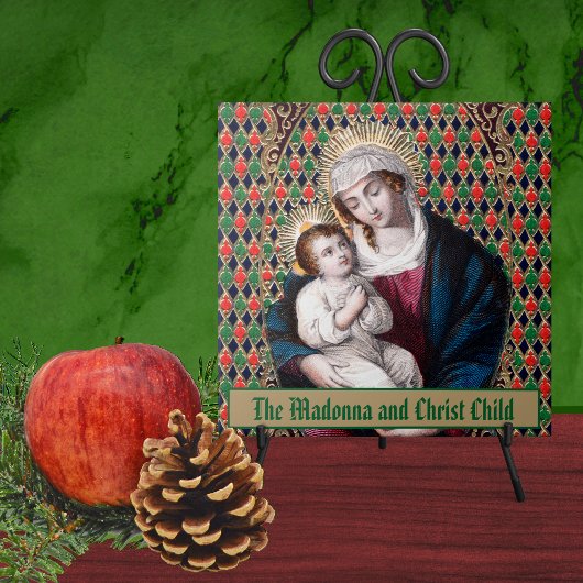 Madonna en Child (DPT 001) Tegeltje