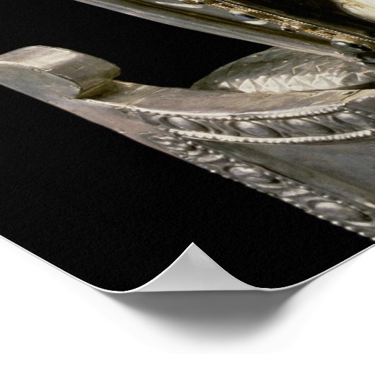 Madonna en Child Enthroned, beeldje, Frans, 12 Poster (Hoek)