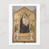 Madonna en Child Enthroned, c.1300-03 (PRE-restor) Briefkaart (Voorkant)