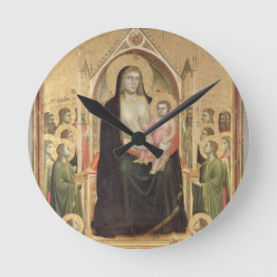 Madonna en Child Enthroned, c.1300-03 (PRE-restor) Ronde Klok