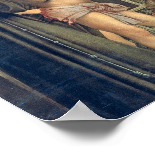 Madonna en Child Enthroned. Francis, J Poster (Hoek)