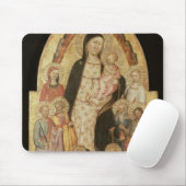 Madonna en Child Enthroned Muismat (Met muis)