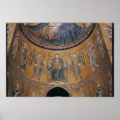 Madonna en Child Enthroned Poster (Voorkant)