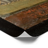 Madonna en Child Enthroned Poster (Hoek)