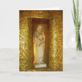 Madonna en Child Feestdagen Kaart (Voorkant)