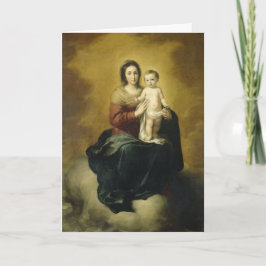 Madonna en Child, fijne kerstKaart Feestdagen Kaart