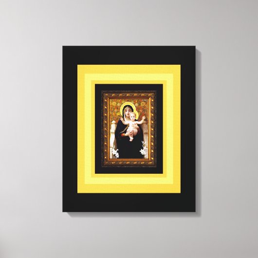 Madonna en Child Fine Art Print (Voorkant)
