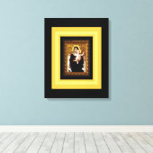 Madonna en Child Fine Art Print (Insitu (Houten vloer))