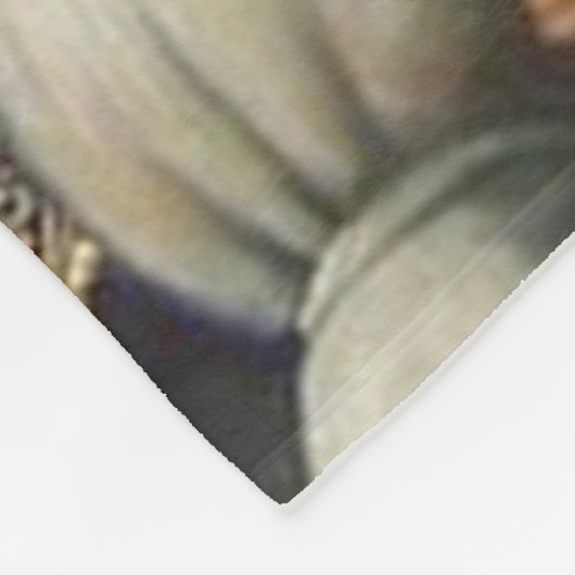 Madonna en Child Fleece Deken (Hoek)