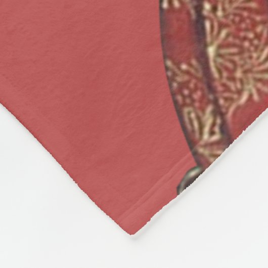 Madonna en Child Fleece Deken (Hoek)