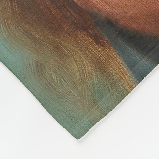 Madonna en Child Fleece Deken (Hoek)