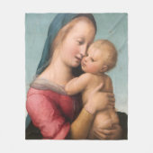 Madonna en Child Fleece Deken (Voorkant)
