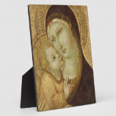 Madonna en Child Fotoplaat (Zijkant)