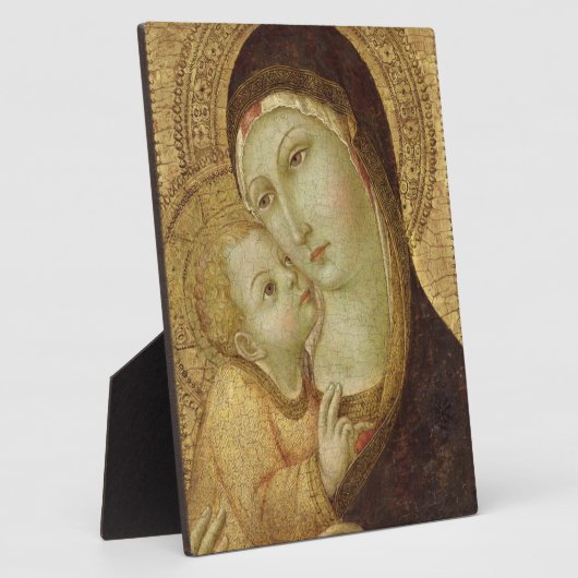 Madonna en Child Fotoplaat (Zijkant)