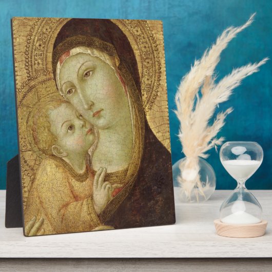 Madonna en Child Fotoplaat (Zijkant)