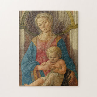 Madonna en Child Fra Filippo Lipp Painting Legpuzzel