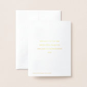 Madonna en Child Gold Foil Holiday Note Kaart (Met envelop)