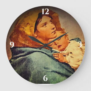 Madonna en Child Grote Klok