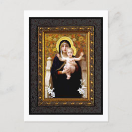 Madonna en Child Holiday Briefkaart