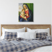 Madonna en Child, jaren '90 Canvas Afdruk (Insitu (Slaapkamer))