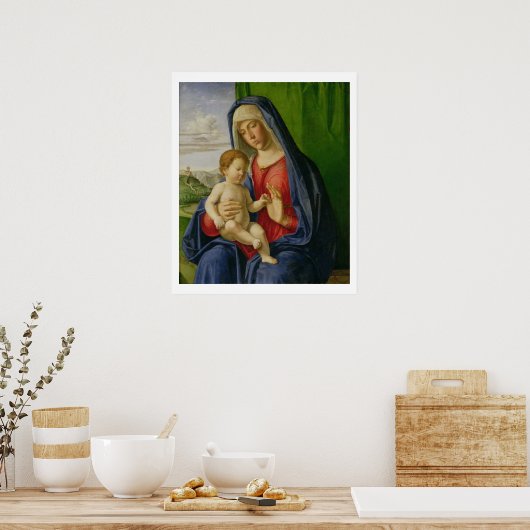 Madonna en Child, jaren '90 Poster (Keuken)