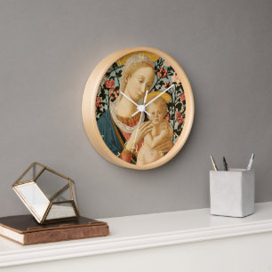 Madonna en Child Jesus Christelijk  Art Wood