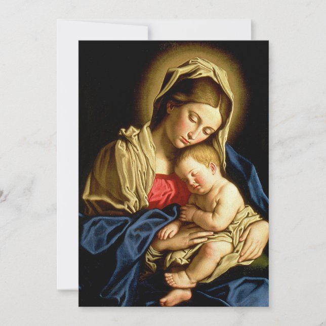 Madonna en Child Jesus - Sassoferrato (Voorkant)