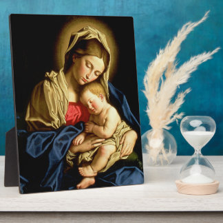 Madonna en Child Jesus - Sassoferrato Fotoplaat