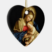 Madonna en Child Jesus - Sassoferrato Keramisch Ornament (Rechts)