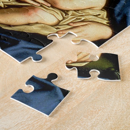 Madonna en Child Jesus - Sassoferrato Legpuzzel (Zijkant)