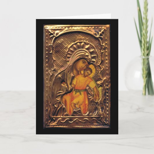Madonna en Child Kaart (Voorkant)