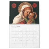 Madonna en Child Kalender (Feb 2027)