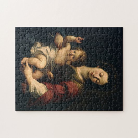 Madonna en Child Legpuzzel (Horizontaal)
