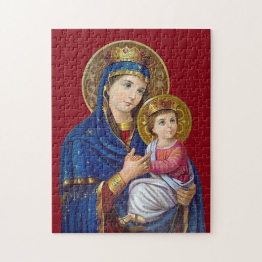 Madonna en Child Legpuzzel (Verticaal)