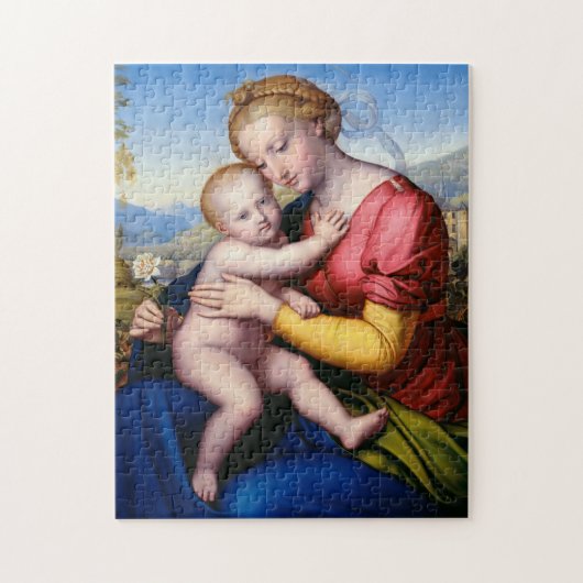 Madonna en Child Legpuzzel (Verticaal)