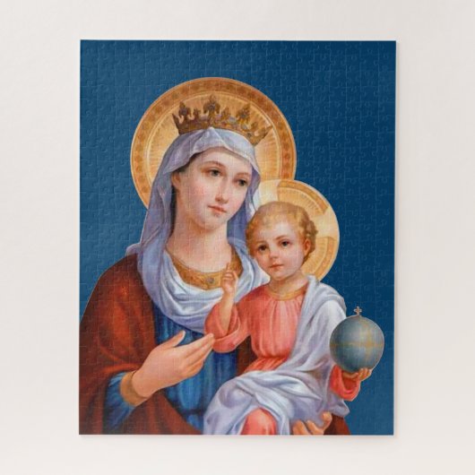 Madonna en Child Legpuzzel (Verticaal)