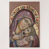 Madonna en Child Legpuzzel (Verticaal)