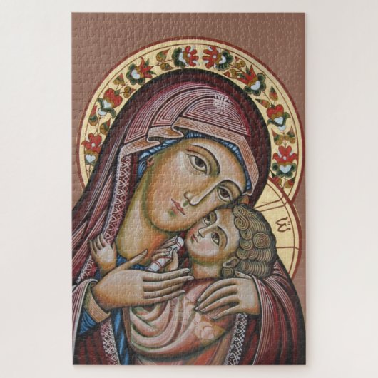 Madonna en Child Legpuzzel (Verticaal)