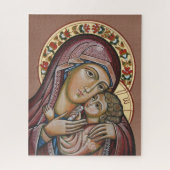 Madonna en Child Legpuzzel (Verticaal)
