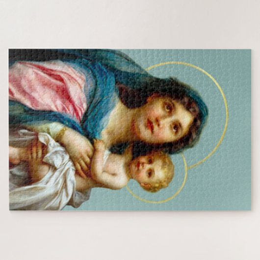 Madonna en Child Legpuzzel (Horizontaal)