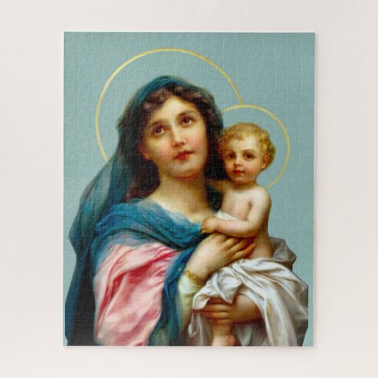 Madonna en Child Legpuzzel (Verticaal)