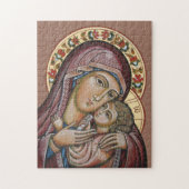 Madonna en Child Legpuzzel (Verticaal)