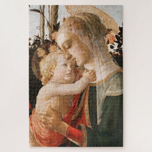 Madonna en Child Legpuzzel (Verticaal)