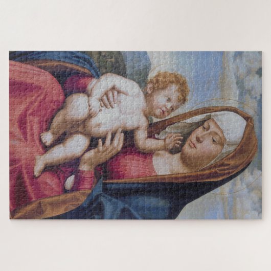 Madonna en Child Legpuzzel (Horizontaal)