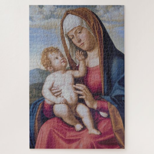 Madonna en Child Legpuzzel (Verticaal)