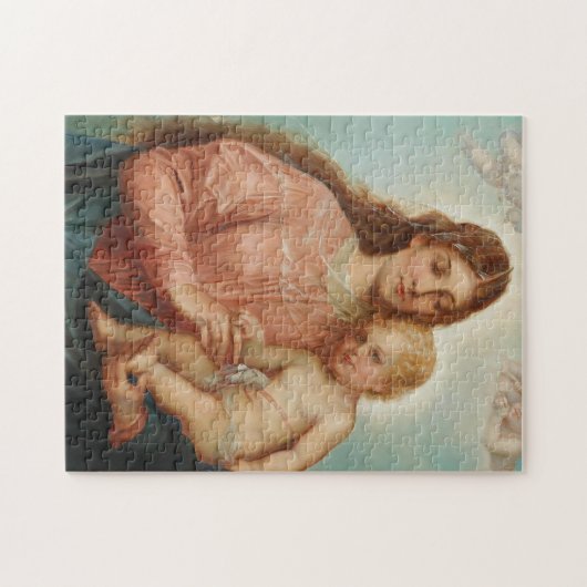 Madonna en Child Legpuzzel (Horizontaal)