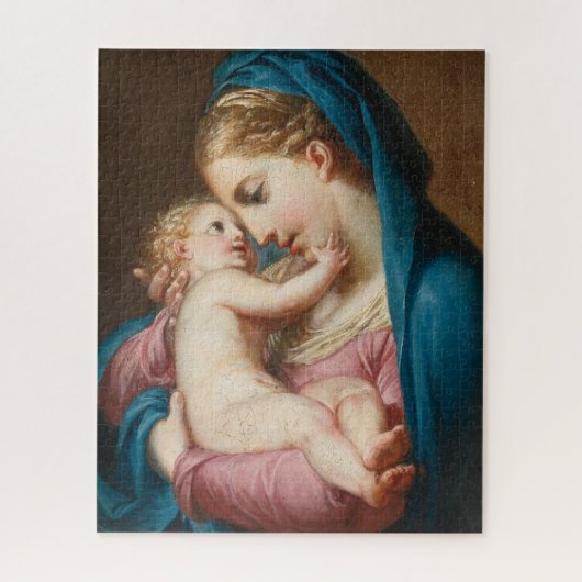 Madonna en Child Legpuzzel (Verticaal)