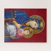 Madonna en Child Legpuzzel (Horizontaal)