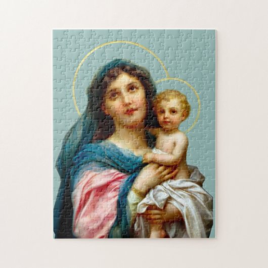 Madonna en Child Legpuzzel (Verticaal)